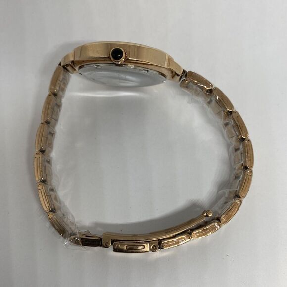 Bertha Madison BR6706 Womens Stainless Steel Analog Rose Dial Quartz Watch LJ436 - Picture 11 of 12